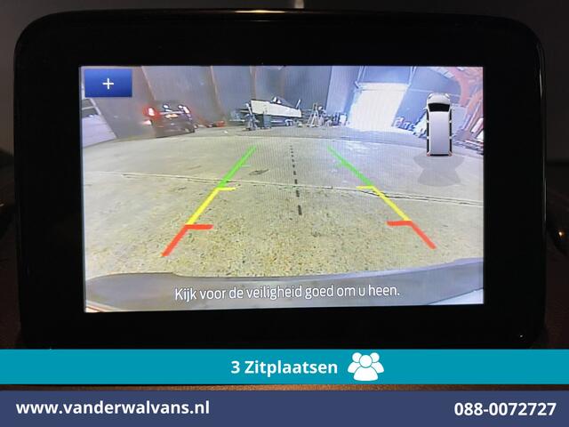 Ford TRANSIT CONNECT 1.5 EcoBlue 100pk L1H1 Euro6 Airco | 3-Zits | Camera | Navigatie | Cruisecontrol Parkeersensoren, verwarmde voorruit