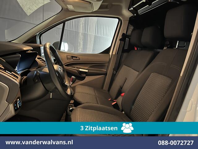 Ford TRANSIT CONNECT 1.5 EcoBlue 101pk L1H1 Euro6 Airco | 3-Zits | Trekhaak | Stoelverwarming | Verwarmde voorruit Parkeersensoren, Bijrijdersbank
