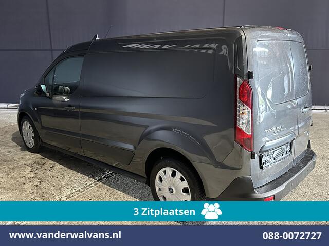 Ford TRANSIT CONNECT 1.5 EcoBlue 100pk L2H1 Euro6 Airco | 3-Zits | Camera | Navigatie | Verwarmde voorruit Parkeersensoren, Bijrijdersbank