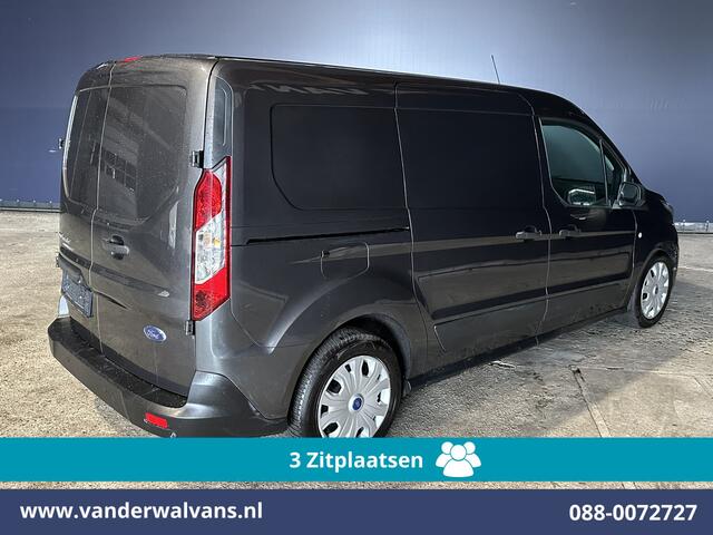 Ford TRANSIT CONNECT 1.5 EcoBlue 100pk L2H1 Euro6 Airco | 3-Zits | Camera | Navigatie | Verwarmde voorruit Parkeersensoren, Bijrijdersbank