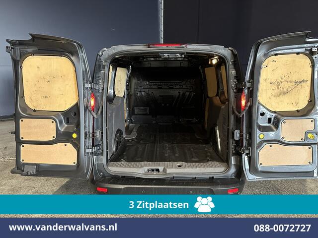 Ford TRANSIT CONNECT 1.5 EcoBlue 100pk L2H1 Euro6 Airco | 3-Zits | Camera | Navigatie | Verwarmde voorruit Parkeersensoren, Bijrijdersbank
