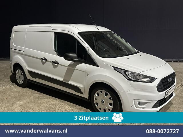 Ford TRANSIT CONNECT 1.5 EcoBlue 120pk L2H1 Euro6 Airco | 3-Zits | Camera | Navigatie | Android Auto | Stoelverwarming Verwarmde voorruit, Parkeersensoren, Bijrijdersbank