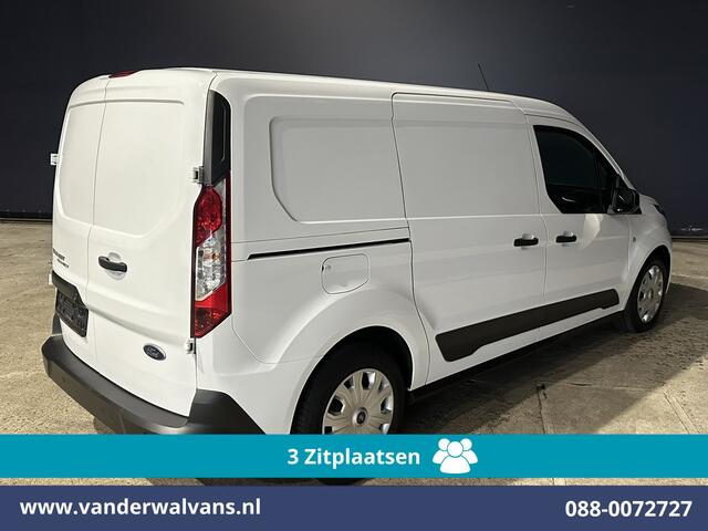 Ford TRANSIT CONNECT 1.5 EcoBlue 120pk L2H1 Euro6 Airco | 3-Zits | Camera | Navigatie | Android Auto | Stoelverwarming Verwarmde voorruit, Parkeersensoren, Bijrijdersbank
