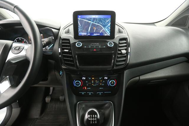 Ford TRANSIT CONNECT 1.5 EcoBlue 100PK | Clima | Camera | Cruise | Carplay | 3-Zits | Trekh. | Navi | Parkeersens.