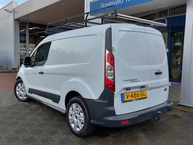 Ford TRANSIT CONNECT 1.5 TDCI 75pk L1 Economy Edition | BTW-Auto | Airco | Trekhaak | Imperiaal | Cv+Ab | Elek.Ramen | Radio/CD/USB/Bluetooth | Stuurbekrachtiging