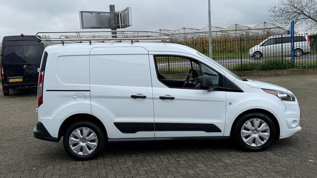 Ford TRANSIT CONNECT 1.5 TDCI 55KW 75PK EURO 6 BIJRIJDERSBANK 3 ZITS/ AIRCO/ RVS IMPERIAAL/ TREKHAAK/