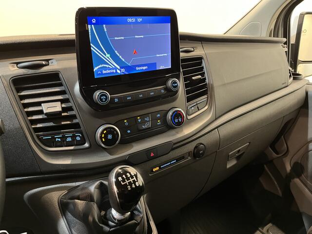 Ford TRANSIT CUSTOM 300 2.0 TDCI L1H1 Trend 130 PK / Servicebus / Bott Inrichting / Euro 6 / Schuifdeur L + R / Airco / CarPlay / Klep / PDC / Navigatie / 3-Zits