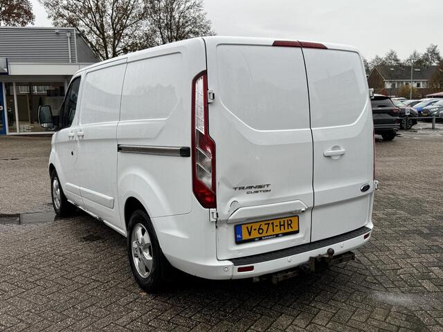 Ford TRANSIT CUSTOM 270 2.0 TDCI L1H1 Limited 130pk | Achteruitrijcamera | Cruise control | Trekhaak | 3 zits | Navigatie | Bluetooth