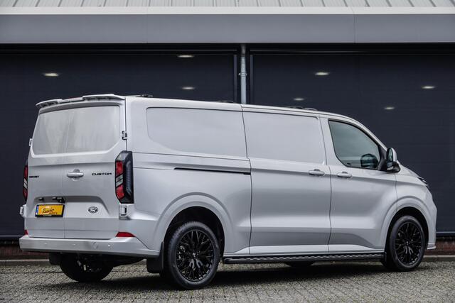 Ford TRANSIT CUSTOM L2H1 2.0Tdci 170Pk Aut. | Limited | Stoel-Stoel | 19'' | Spoilerpack | Trekhaak Wegklapbaar | Moondust Zilver