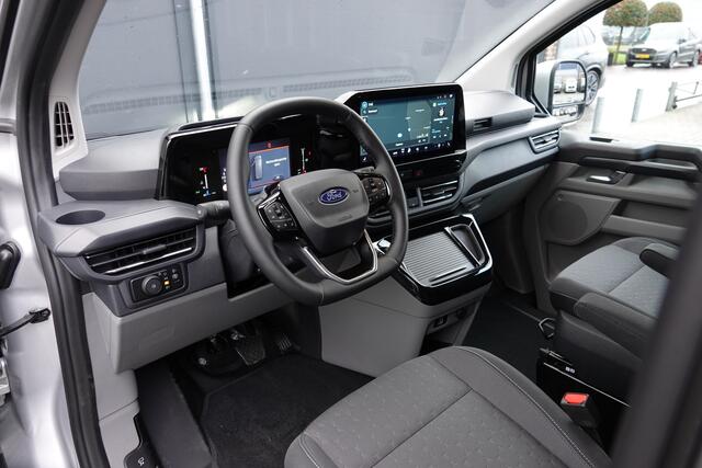 Ford TRANSIT CUSTOM L2H1 2.0Tdci 170Pk Aut. | Limited | Stoel-Stoel | 19'' | Spoilerpack | Trekhaak Wegklapbaar | Moondust Zilver