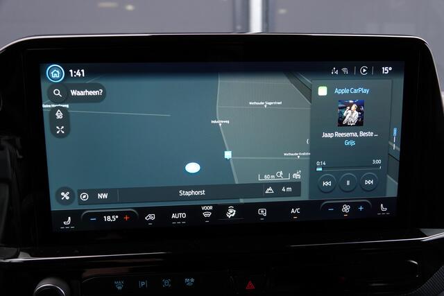 Ford TRANSIT CUSTOM L2H1 2.0Tdci 170Pk Aut. | Limited | Stoel-Stoel | 19'' | Spoilerpack | Trekhaak Wegklapbaar | Moondust Zilver