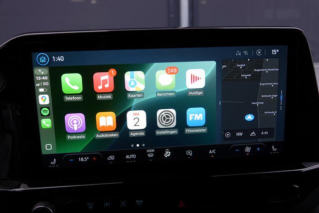 Ford TRANSIT CUSTOM L2H1 2.0Tdci 170Pk Aut. | Limited | Stoel-Stoel | 19'' | Spoilerpack | Trekhaak Wegklapbaar | Moondust Zilver