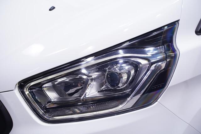 Ford TRANSIT CUSTOM 2.0 TDCI 130 pk Dubbel Cabine Edition 6-Zits Navi, Camera, 18" LMV, Raptor Grille, Treeplanken