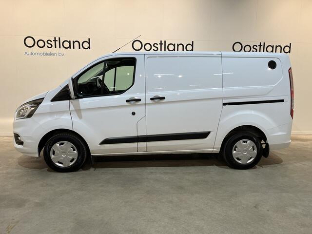 Ford TRANSIT CUSTOM 300 2.0 TDCI L1H1 Trend 130 PK / Servicebus / Bott Inrichting / Euro 6 / Schuifdeur L + R / Airco / CarPlay / Klep / PDC / Navigatie / 3-Zits