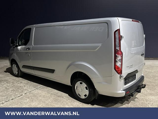 Ford TRANSIT CUSTOM 2.0 TDCI 131pk L2H1 Euro6 Airco | Navigatie | LED | Cruisecontrol | Trekhaak Android Auto, Verwarmde voorruit, Parkeersensoren, Bijrijdersbank