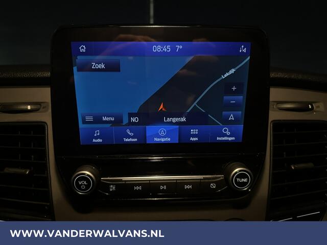 Ford TRANSIT CUSTOM 2.0 TDCI 131pk L2H1 Euro6 Airco | Navigatie | LED | Cruisecontrol | Trekhaak Android Auto, Verwarmde voorruit, Parkeersensoren, Bijrijdersbank