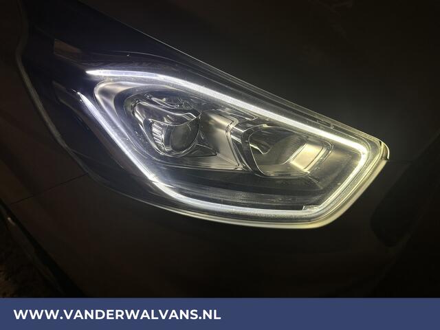 Ford TRANSIT CUSTOM 2.0 TDCI 131pk L2H1 Euro6 Airco | Navigatie | LED | Cruisecontrol | Trekhaak Android Auto, Verwarmde voorruit, Parkeersensoren, Bijrijdersbank