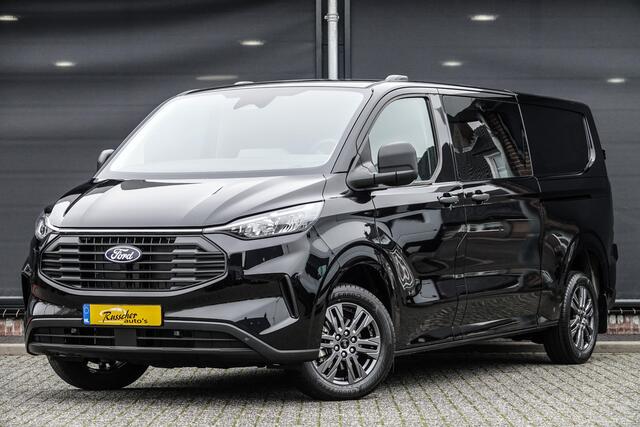 Ford TRANSIT CUSTOM L2H1 2.0Tdci 150Pk | Trend 320 | Dubbel Cabine voorbereiding | Trekhaak | 17'' Agate Black
