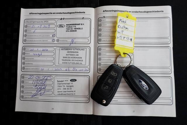 Ford TRANSIT CUSTOM 2.0 TDCI 130pk E6 Automaat L1H1 Trend Achterklep/Navi 09-2019