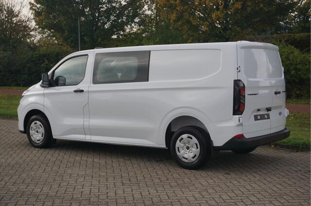 Ford TRANSIT CUSTOM 320L 150PK Trend Dubbel Cabine BPM VRIJ!! 13" Sync4 Apple CP/Android A. Cam, LED!! NR. 841