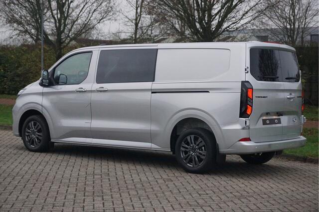 Ford TRANSIT CUSTOM 300L 170PK DC Limited AUT BPM VRIJ!! Navi, ACC, Trekhaak, 360° Cam, 17" LM, Elec. Schuifdeur!! NR. 720
