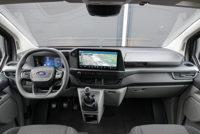 Ford TRANSIT CUSTOM L2H1 Dubbel Cabine 2.0Tdci 150Pk | Trend 320 | Achteruitrijcamera | 2xSchuifdeur | Trekhaak | 17'' | Agate Black