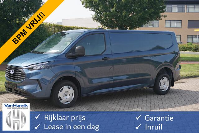 Ford TRANSIT CUSTOM 320L 170PK Trend AUT BPM VRIJ!! 13" Sync Apple CP/ Android A. Camera!! NR. B293*