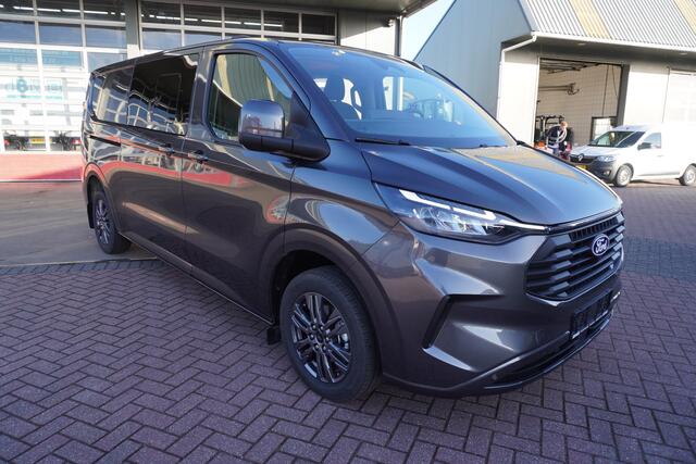 Ford TRANSIT CUSTOM 320L 2.0 TDCI 170PK L2H1 Limited DC Automaat Schuifdeur links en rechts | Airco | Adap.Cruise | Navi | Camera