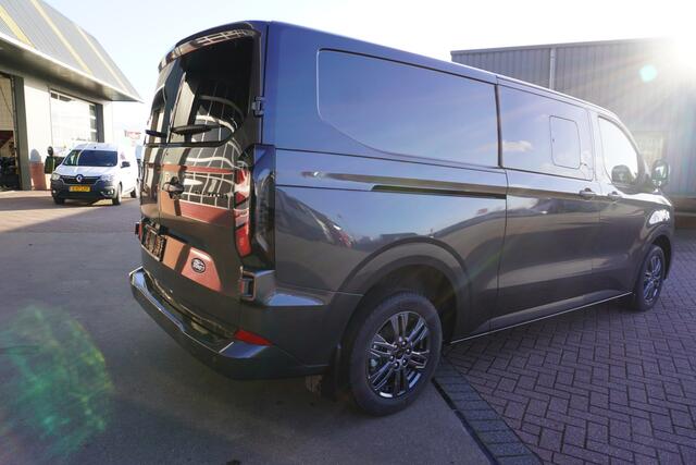 Ford TRANSIT CUSTOM 320L 2.0 TDCI 170PK L2H1 Limited DC Automaat Schuifdeur links en rechts | Airco | Adap.Cruise | Navi | Camera