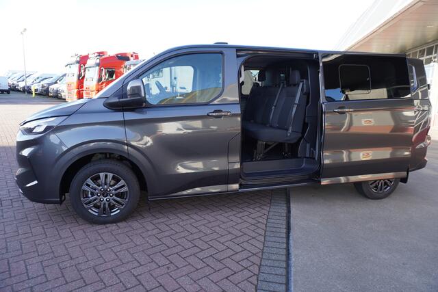 Ford TRANSIT CUSTOM 320L 2.0 TDCI 170PK L2H1 Limited DC Automaat Schuifdeur links en rechts | Airco | Adap.Cruise | Navi | Camera