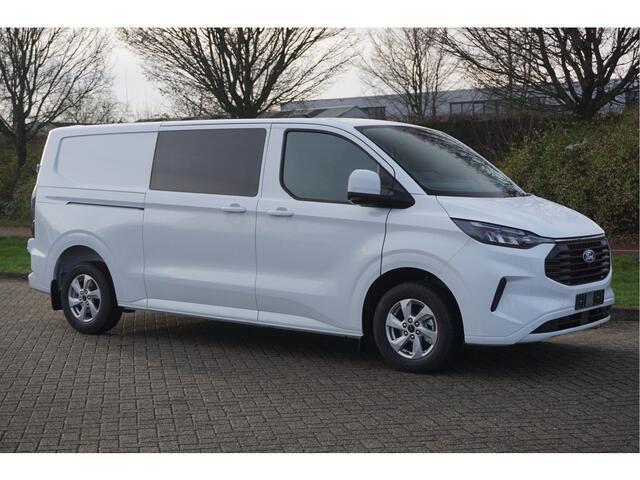 Ford TRANSIT CUSTOM 320L 2.0 TDCI 170PK L2H1 Limited DC Automaat Schuifdeur links en rechts | Airco | Adap.Cruise | Navi | Camera