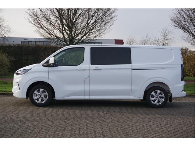 Ford TRANSIT CUSTOM 320L 2.0 TDCI 170PK L2H1 Limited DC Automaat Schuifdeur links en rechts | Airco | Adap.Cruise | Navi | Camera