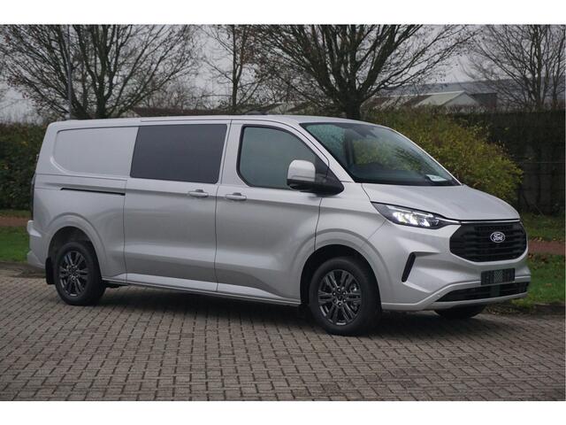 Ford TRANSIT CUSTOM 320L 2.0 TDCI 170PK L2H1 Limited DC Automaat Trekhaak Schuifdeur links en rechts | Airco | Adap.Cruise | Navi | Camera
