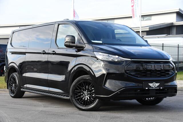 Ford TRANSIT CUSTOM 320 2.0 TDCI L2H1 Black Edition Limited Virtual, Adaptieve Cruise, Camera, Carplay, 170PK, Automaat, LED, Multimedia, Sensoren, Stoelverwarming, UNIEK!