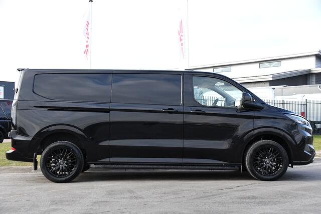 Ford TRANSIT CUSTOM 320 2.0 TDCI L2H1 Black Edition Limited Virtual, Adaptieve Cruise, Camera, Carplay, 170PK, Automaat, LED, Multimedia, Sensoren, Stoelverwarming, UNIEK!