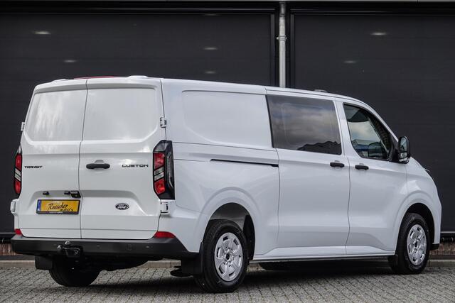 Ford TRANSIT CUSTOM L2H1 Dubbel Cabine 2.0Tdci 150Pk | Trend 320 | Achteruitrijcamera | 2xSchuifdeur | Trekhaak | Frozen White