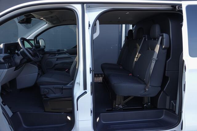 Ford TRANSIT CUSTOM L2H1 Dubbel Cabine 2.0Tdci 150Pk | Trend 320 | Achteruitrijcamera | 2xSchuifdeur | Frozen White