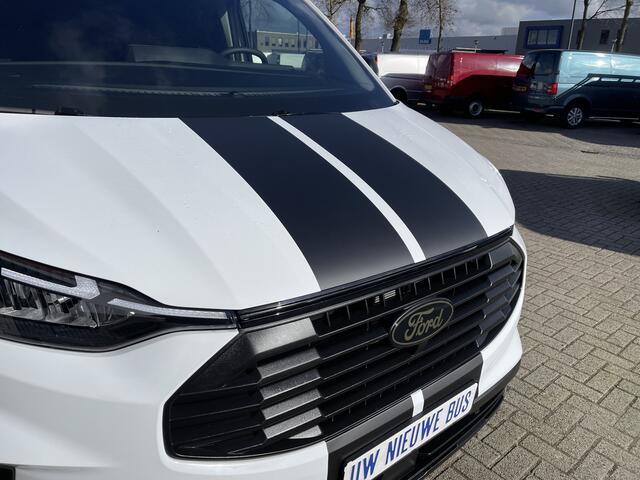 Ford TRANSIT CUSTOM 340 2.0 TDCI 130pk L2H1 Sport originele DC 5 persoons / rijlklaar ¤ 42.950 ex btw / lease vanaf ¤ 769 / 18 inch velgen 4 seizoenen banden / nieuwe bus BPM vrij !