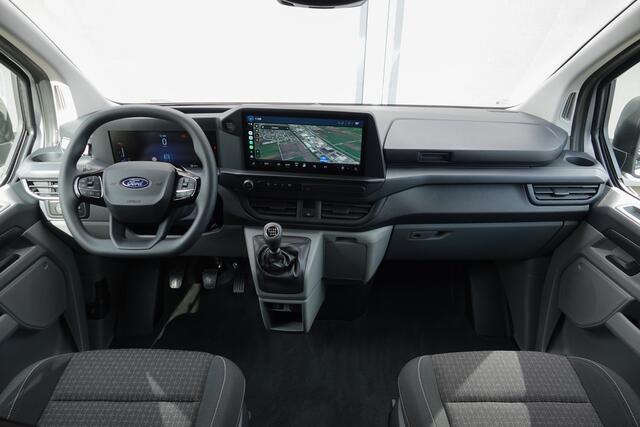 Ford TRANSIT CUSTOM L2H1 Dubbel Cabine 2.0Tdci 150Pk | Trend 320 | Achteruitrijcamera | 2xSchuifdeur | Trekhaak | 17'' | Moondust Zilver