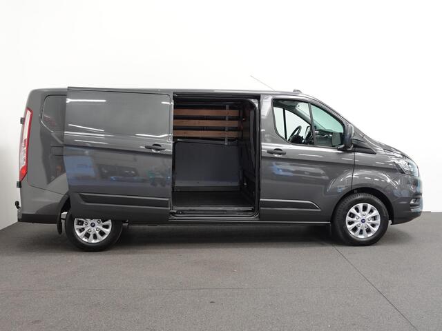 Ford TRANSIT CUSTOM 300 2.0 TDCI 130pk L2H1 Trend Automaat Airco Navigatie Cruise control Camera Parkeersensoren Trekhaak Betimmering Laadruimte