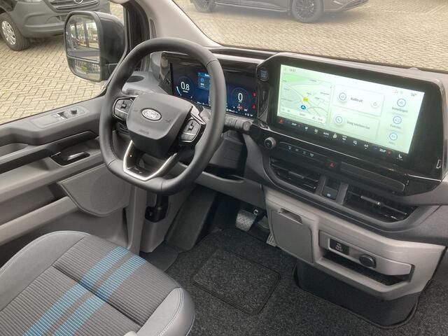 Ford TRANSIT CUSTOM 300 2.0 TDCI L1H1 Sport 170pk/125kW Automaat 8-traps | Ford Protect garantie t/m 12/2029 | 2x zijschuifdeur | Driver Assistance Pack Premium | 19 inch | Draadloos laden | 70l. tank | Verwarmbare stoelen en stuur | etc. etc.