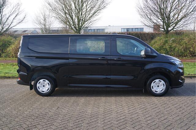 Ford TRANSIT CUSTOM 320L 136PK Trend Dubbel Cabine BPM VRIJ!! Apple CP/Android A. LED, 2x Schuifdeur, 5 Jaar Garantie!! NR. G178*
