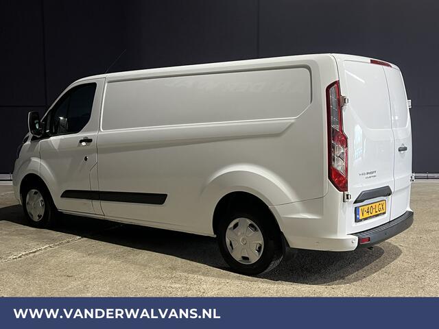 Ford TRANSIT CUSTOM 2.0 TDCI L2H1 Euro6 ** Airco | Camera | Navigatie | LED | Cruisecontrol | Stoelverwarming Apple Carplay, Android Auto, Verwarmde voorruit, 2800kg trekvermogen, parkeersensoren, Bijrijdersbank