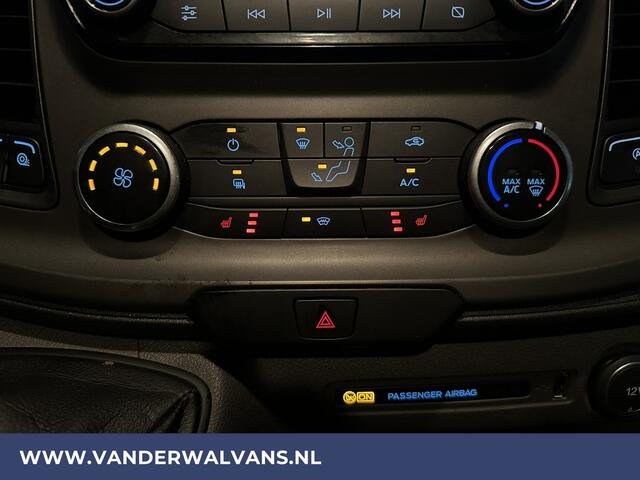 Ford TRANSIT CUSTOM 2.0 TDCI L2H1 Euro6 ** Airco | Camera | Navigatie | LED | Cruisecontrol | Stoelverwarming Apple Carplay, Android Auto, Verwarmde voorruit, 2800kg trekvermogen, parkeersensoren, Bijrijdersbank
