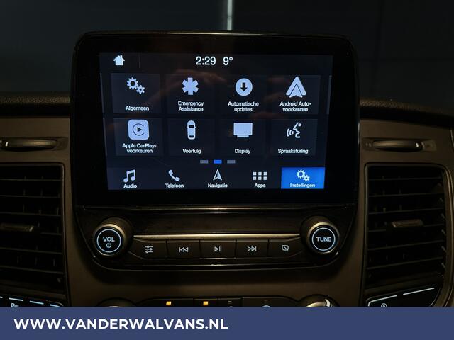 Ford TRANSIT CUSTOM 2.0 TDCI L2H1 Euro6 ** Airco | Camera | Navigatie | LED | Cruisecontrol | Stoelverwarming Apple Carplay, Android Auto, Verwarmde voorruit, 2800kg trekvermogen, parkeersensoren, Bijrijdersbank