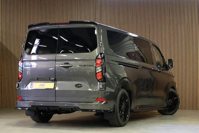Ford TRANSIT CUSTOM 300 2.0 TDCI 170PK L2H1 DC LIMITED | L+R Schuifdeur | Dubbel Cabine | ACC | Blind Spot | Navigatie | Camera | CarPlay | Lane Assist | Raptor Edition | Trekhaak | 6-Zitter | Verlengde fabrieksgarantie tot 09-2029