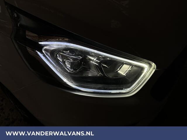 Ford TRANSIT CUSTOM 2.0 TDCI 131pk L2H1 Euro6 Airco | LED | Cruisecontrol | Verwarmde voorruit | Parkeersensoren Bijrijdersbank, 2800kg trekvermogen