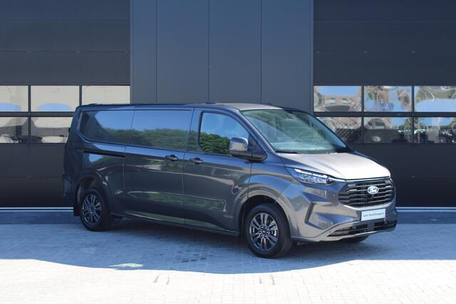 Ford TRANSIT CUSTOM 320 2.0 TDCI L2H1 Limited 150pk - 2x Schuifdeur - Adaptive Cruise - Verwarmd stuur - Blind spot - Navigatie - Camera - Draadloos laden - Rijklaar