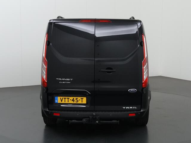 Ford TRANSIT CUSTOM 300 2.0 TDCI L2 H1 | TRAIL UITVOERING | LEDEREN BEKLEDING | NAVIGATIE | CAMERA | CRUISE CONTROL | TREKHAAK | LM VELGEN | TREEPLANKEN | NL AUTO