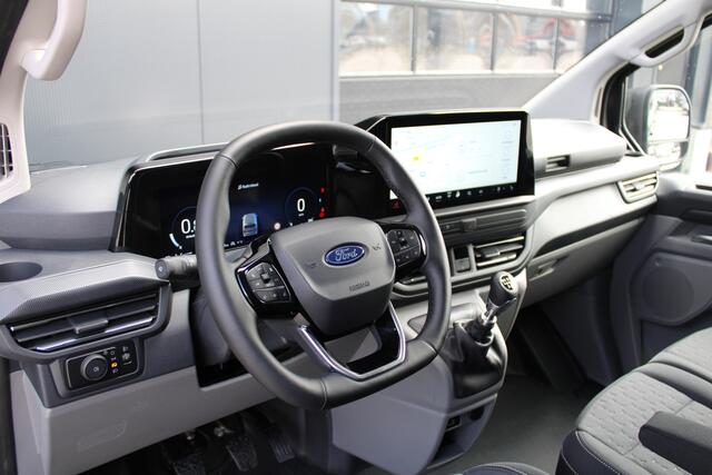 Ford TRANSIT CUSTOM 320 2.0 TDCI L2H1 Limited 150pk - Adaptive Cruise - Verwarmd stuur - Blind spot - Navigatie - Camera - Draadloos laden - Rijklaar